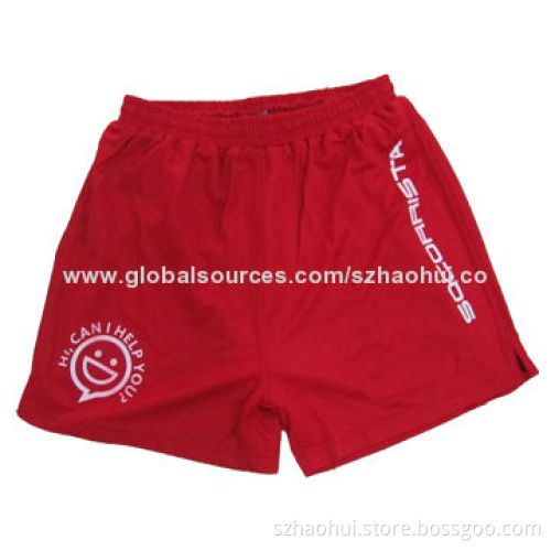 Soccer Shorts, Made of 100% Polyester Mesh 160g/m Material